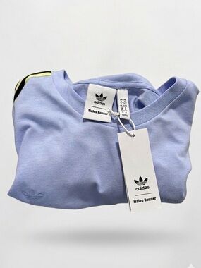 NWT Adidas x Wales Bonner Blue Dawn Set-In Tee XL